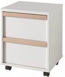 Vipack rolcontainer voor bureau London wit 59, 7x48, 1x40 cm Leen Bakker