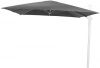4-Seasons parasols Zweefparasol Siesta premium 300x300cm soft grey(white frame) 4 Seasons online kopen