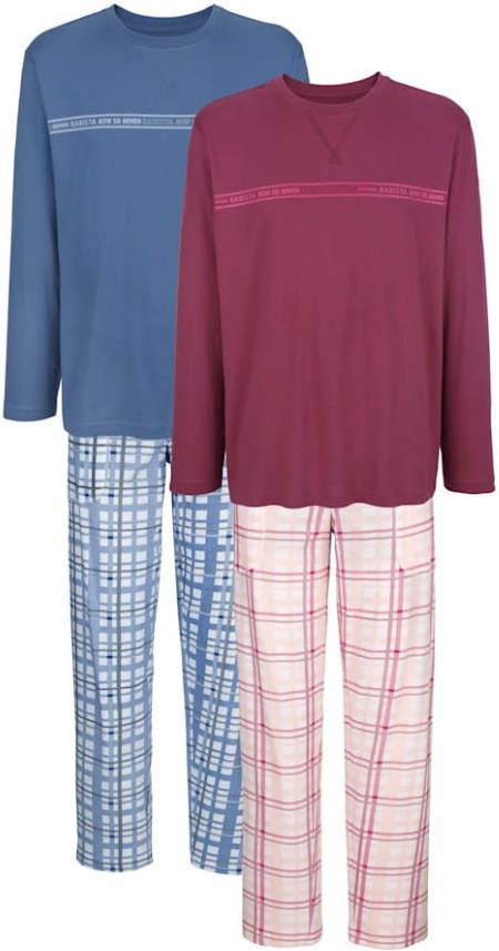 BABISTA Pyjama's per 2 stuks Blauw/Aubergine