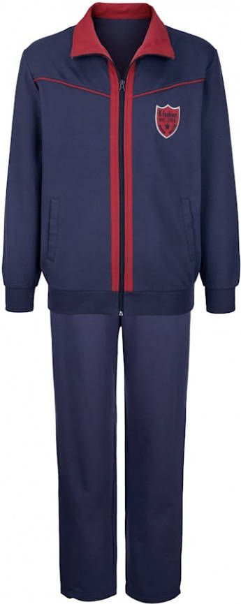 G Gregory Huispak met luxueuze contrastkleurige afwerking Marine/Bordeaux