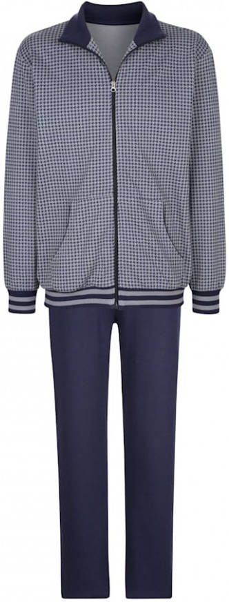 G Gregory Joggingpak met gedessineerd jasje Marine/Grijs