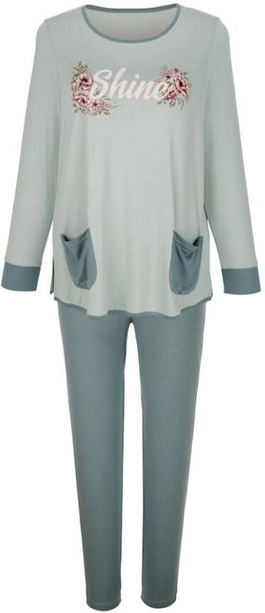 harmony Joggingpak met aantrekkelijke print voor Jadegroen/Donkergroen