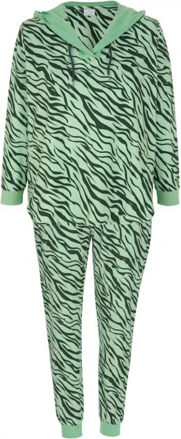 TruYou Huispak met praktische capuchon Lindegroen/Olijf