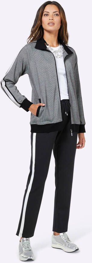 Huispak in zwart gedessineerd van pastunette