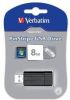 Verbatim Pinstripe Usb 2.0 Stick, 8 Gb, Zwart online kopen