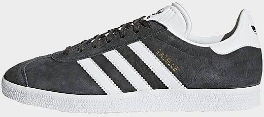 adidas Originals Gazelle Dames Dark Grey Heather/White/Gold Metallic Dames