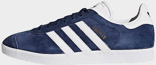 adidas Originals Gazelle Heren Collegiate Navy/White/Gold Metallic Heren