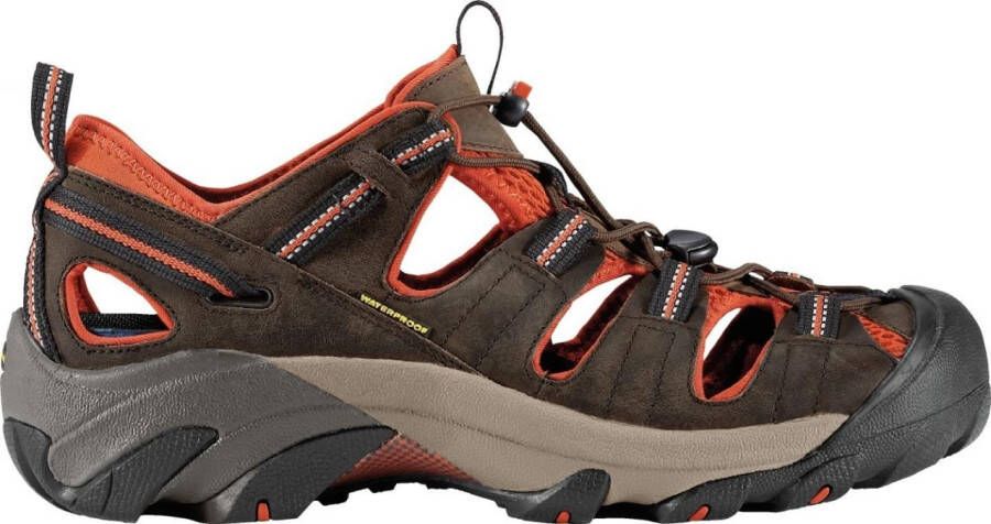 Keen Sandales De Randonnee Homme Arroyo Ii Flat Sandals , Bruin, Heren