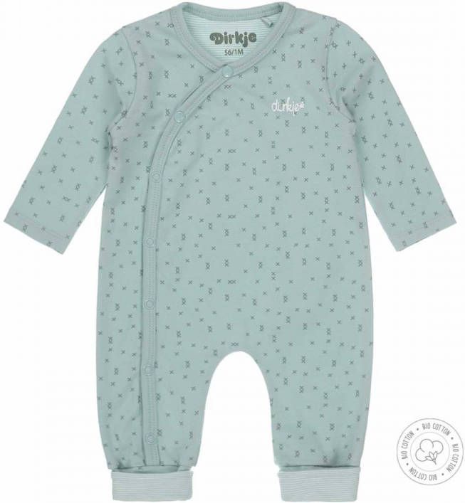 Dirkje baby boxpak met biologisch katoen mintgroen