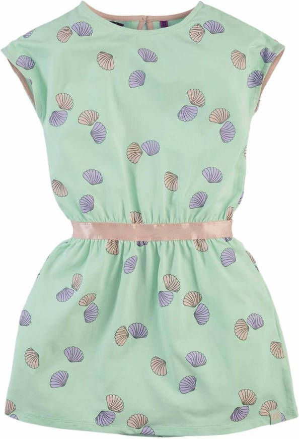 Z8 ! Meisjes Jurk -- All Over Print Katoen/elasthan