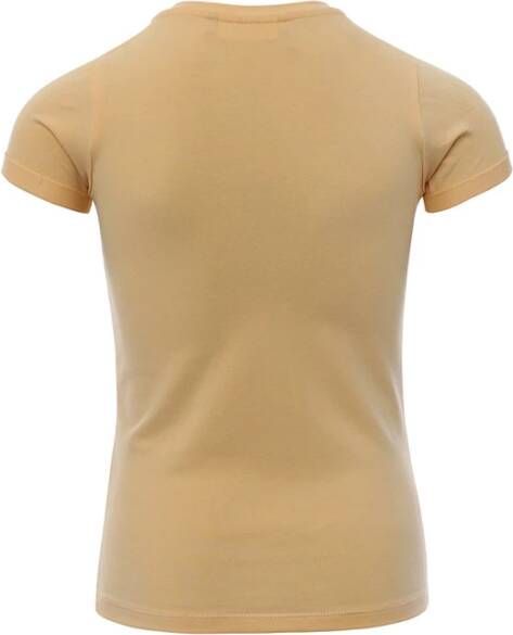 Looxs Revolution Vanille t shirt met bloemetjes voor meisjes in de kleur