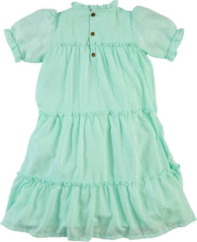 Z8 ! Meisjes Jurk -- Mint Katoen/polyester/elasthan