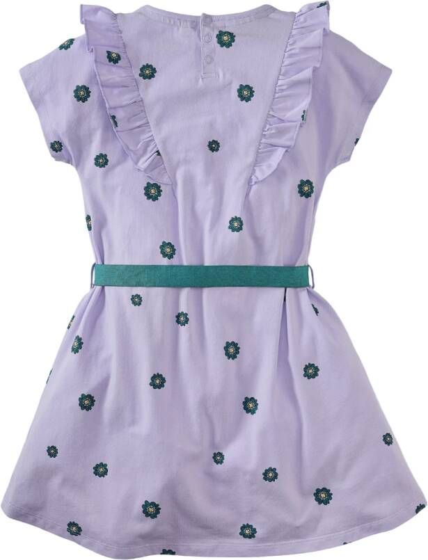 Z8 ! Meisjes Jurk -- Lila Katoen/elasthan