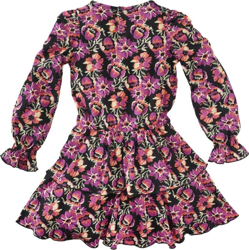 Z8 ! Meisjes Jurk -- All Over Print Katoen/elasthan