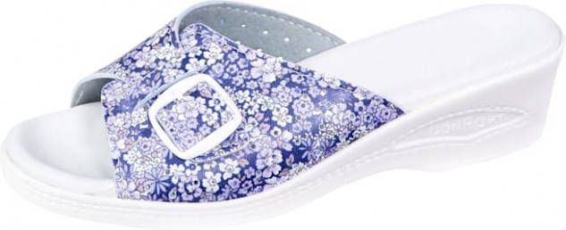 Belafit Muiltje Wit/Lila