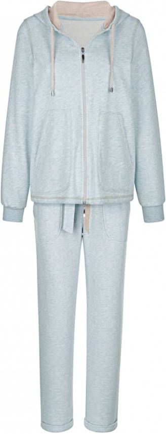 harmony Huispak van gemêleerd materiaal Ijsblauw/Taupe