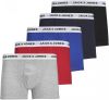 Jack & jones White Trunks Boxershorts Heren(5 pack ) online kopen