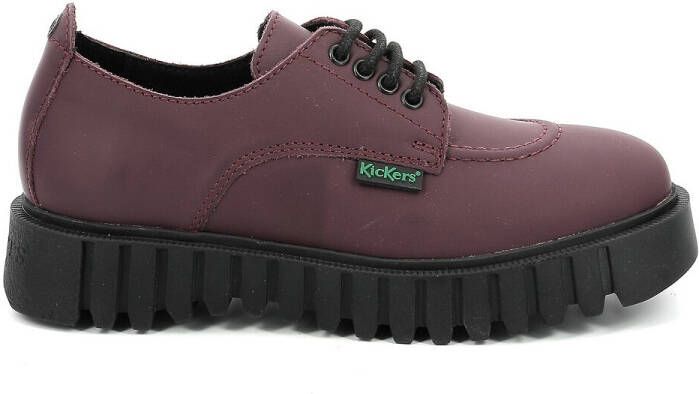 Kickers Derby's in leer Kick Famous, plateauzool