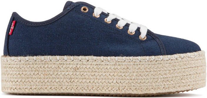 Levi's Tijuana Espadrillas 2.0 234195 648 , Blauw, Dames