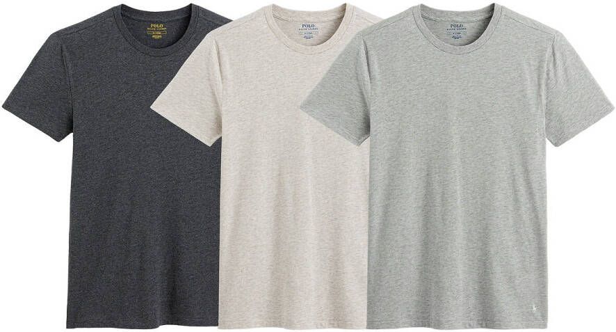 Polo Ralph Lauren T shirt Korte Mouw UNDERWEAR S/S CREW 3 PACK CREW UNDERSHIRT