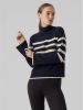 Vero Moda Gestreepte trui met opstaande kraag online kopen