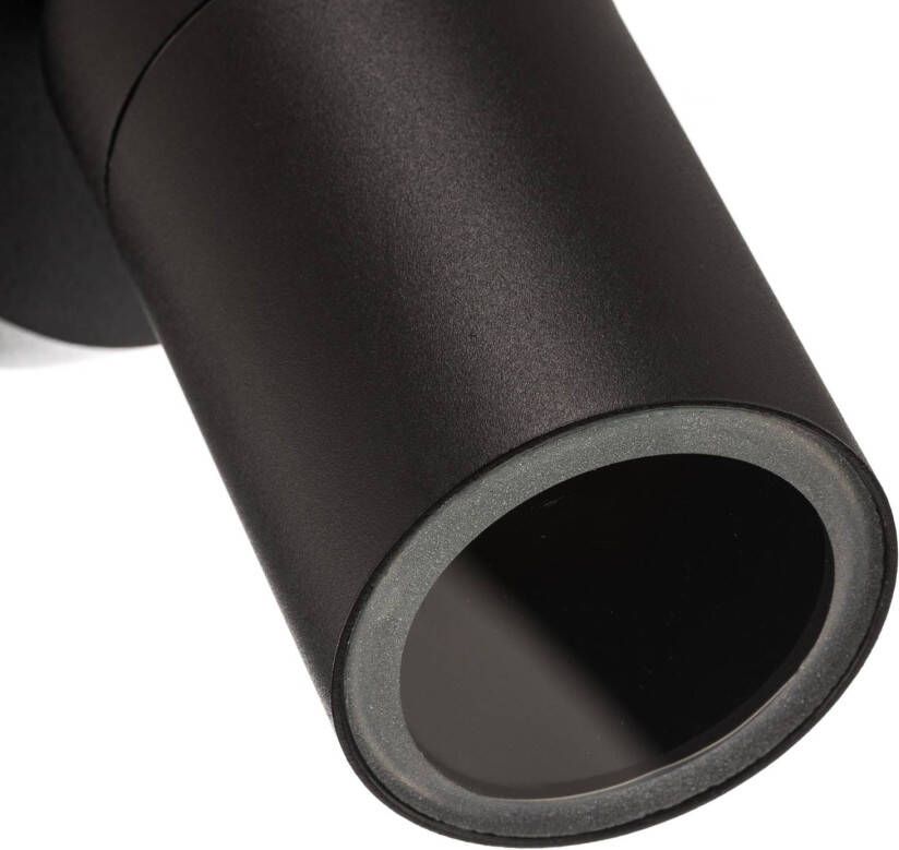 Konstsmide Buitenlamp 'Modena' Wandlamp, Zwenkbaar, GU10 / 230V, kleur Zwart