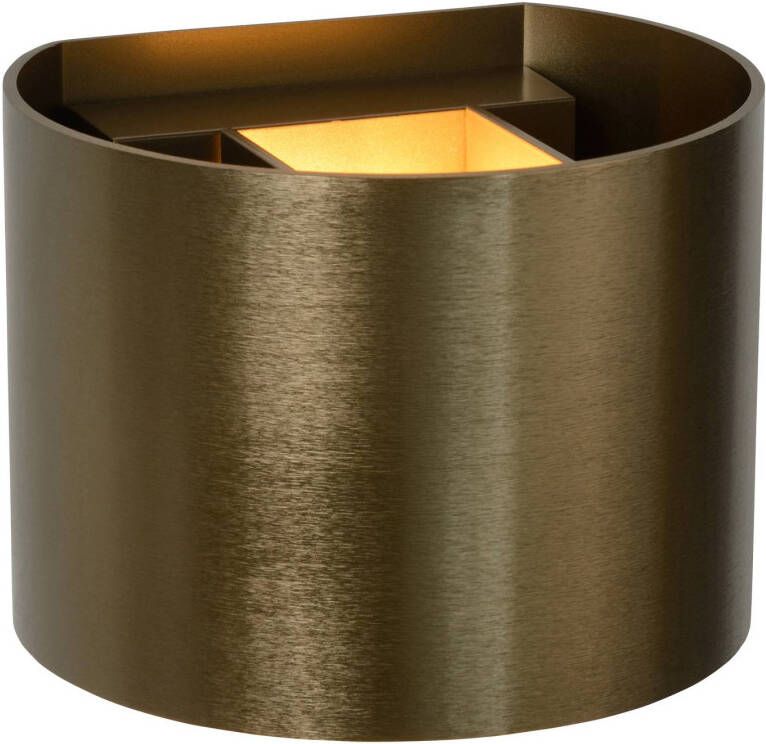 Lucide Xio Wandlamp Led Dimb. G9 1x3, 5w 2700k Koffie