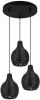 Trio international Vide hanglamp Sprout zwart rotan R31293302 online kopen