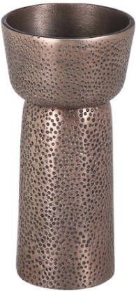 Casa Vivante Dakar Kandelaar H21, 5 cm Antiek Koper Leen Bakker