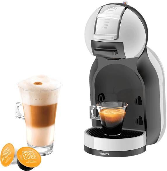 Krups KP123B Nescafe Dolce Gusto Mini Me Artic Grey Koffiecupmachine
