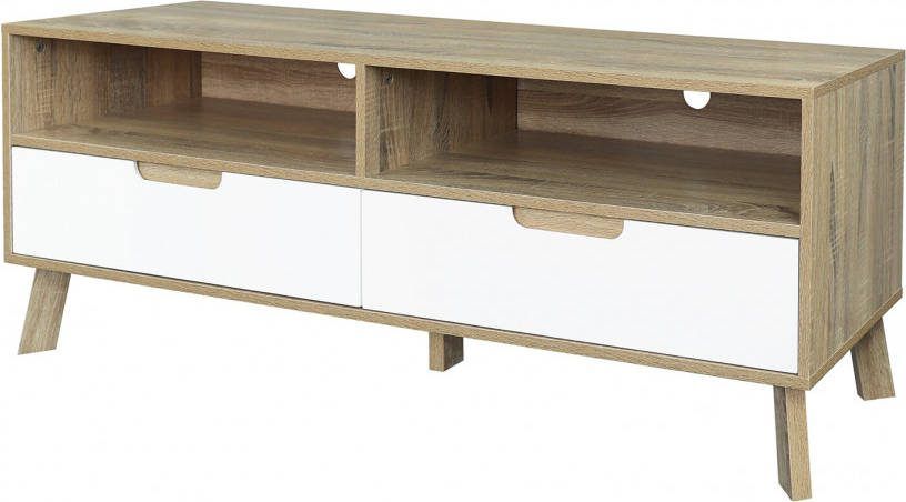 Artistiq Living Artistiq TV meubel 'Gonzalo' 140cm, kleur Naturel/Wit