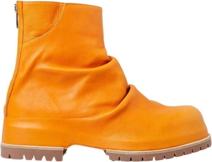 424 Verzamelde enkellaarzen , Oranje, Heren