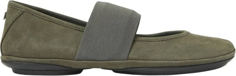 Camper Ballerina's met bandjes Rechts Nina 21595 , Groen, Dames