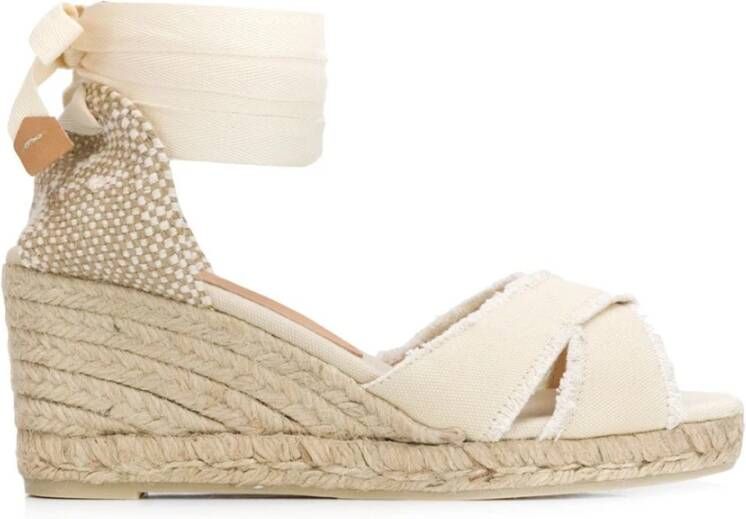 Castañer Castaner sandalen beige , Beige, Dames