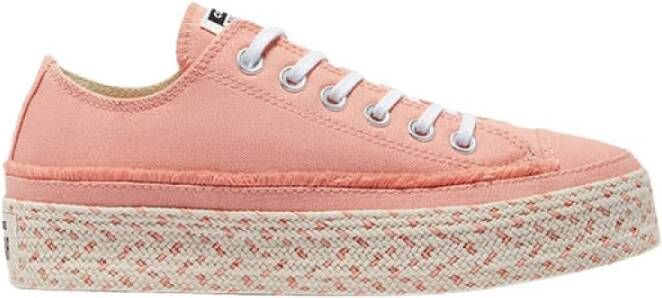 Converse Chuck Taylor Als Espadrille 570771c , Oranje, Dames
