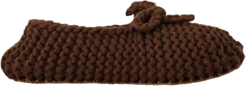 Dolce & Gabbana Ballerina's Bruin Dames