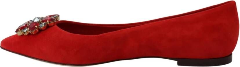 Dolce & Gabbana Ballerina's Rood Dames