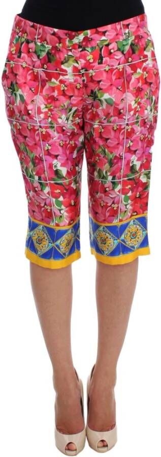 Dolce & Gabbana Korte Broeken Rood Dames