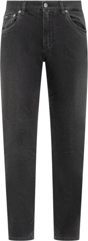 Dolce & Gabbana Regular Fit Jeans Zwart Heren