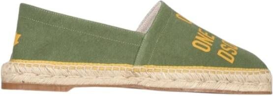 Dsquared2 Espadrilles Groen Heren