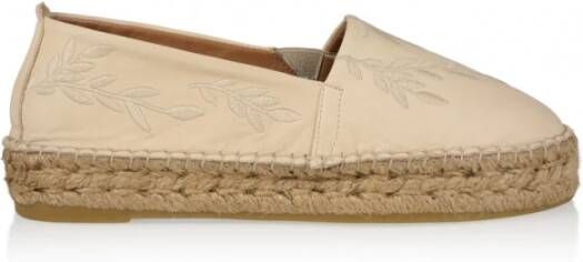 Dwrs Ibiza leer Loafer | Off white , Beige, Dames