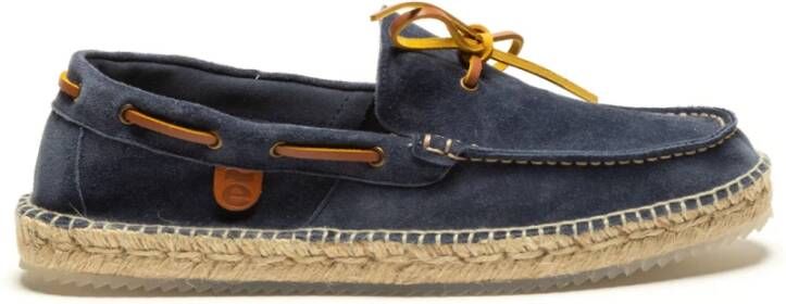 Espadrilles - Blauw Heren
