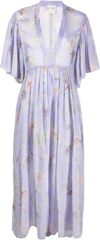 Forte Zomerkleedjes Paars Dames