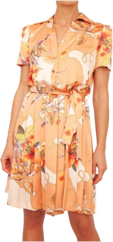 Guess Zomerkleedjes Oranje Dames