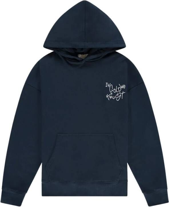 In Gold We Trust Hoodies & sweatvesten Blauw Heren