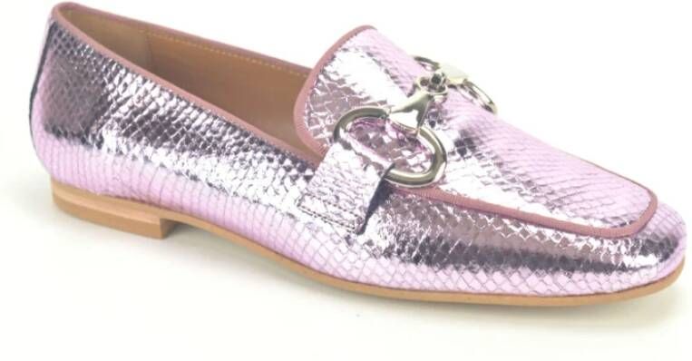 Jhay Lilla nacre Print College Plat , Roze, Dames