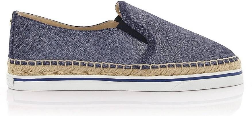 Jimmy Choo Espadrilles Dawn , Blauw, Dames