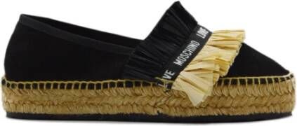 Love Moschino Espadrilles Zwart Dames