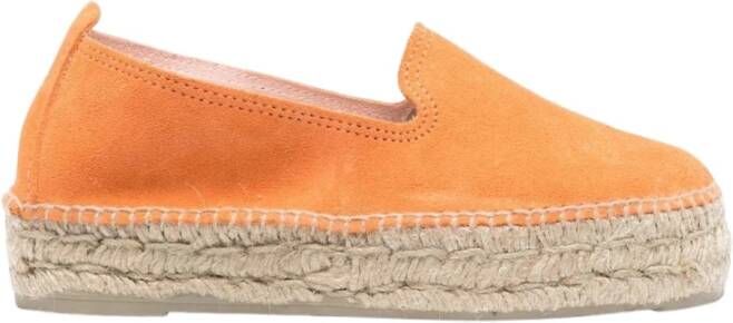 Manebí Espadrilles Oranje Dames