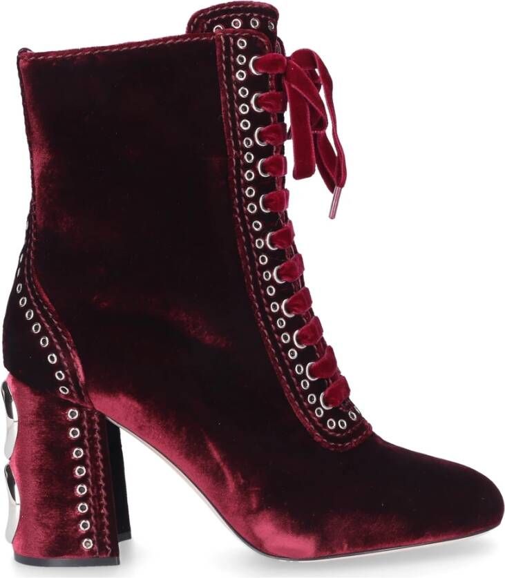 Miu Enkellaarsjes Rood Dames